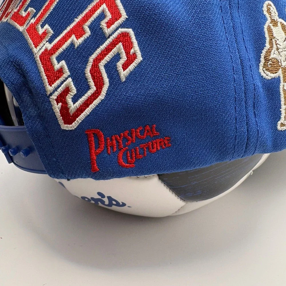 Physical Culture Los Angeles Red‎ Devils Basketball Club Snapback Hat Blue